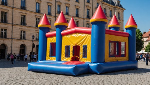 Découvrez la location de châteaux gonflables à lyon